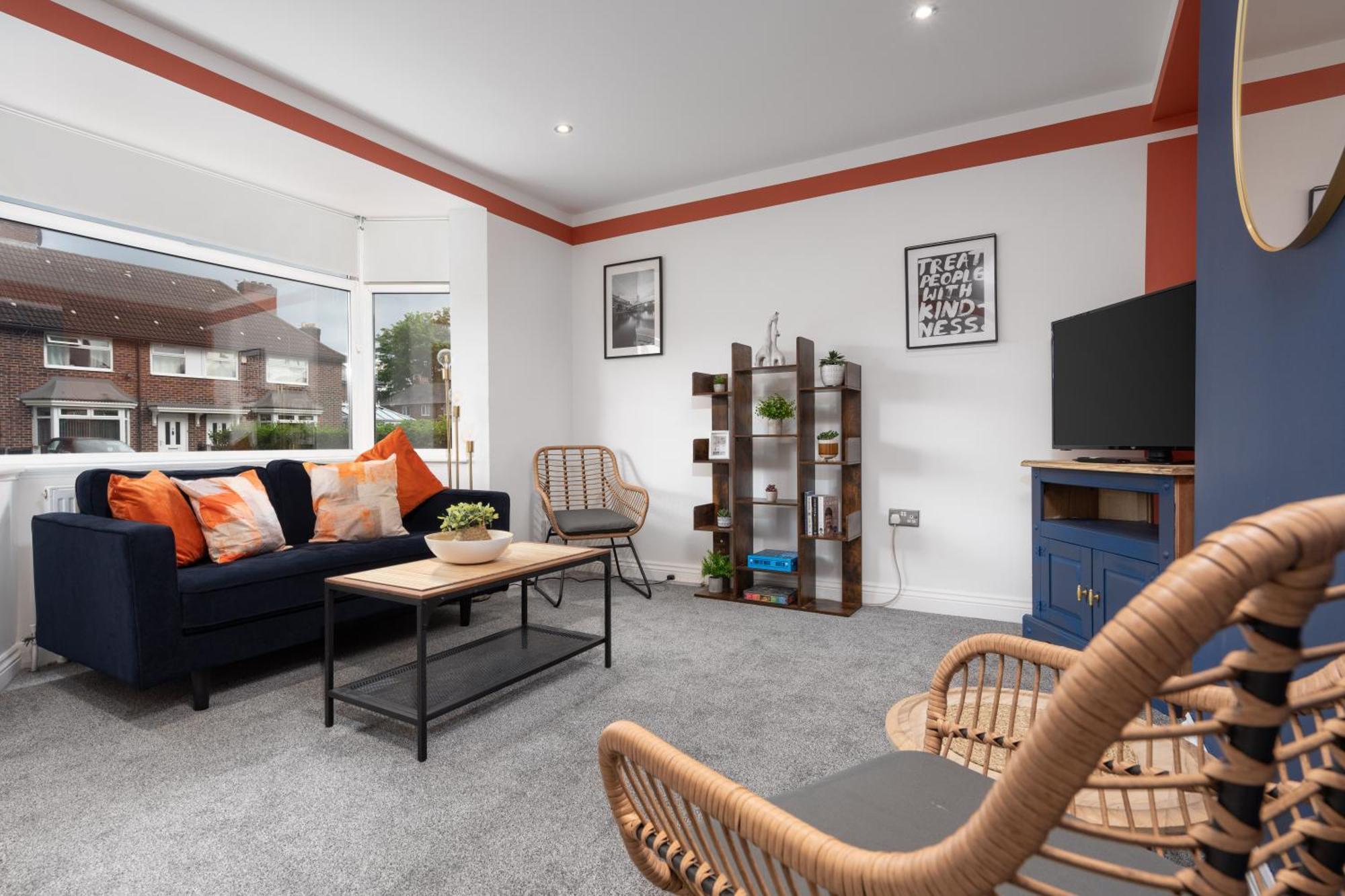 Shawe House - 10 Minute Mcr Airport - Free Parking Βίλα Wythenshawe Δωμάτιο φωτογραφία